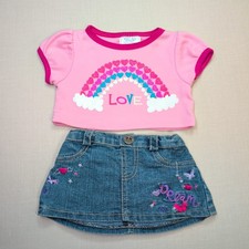 Build-A-Bear Pink Love Rainbow