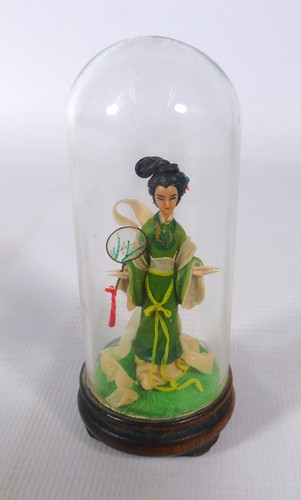 Vintage small japanese geisha - small,