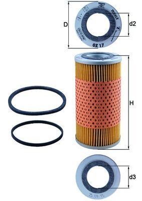 Mahle ox17d oil - mahle,