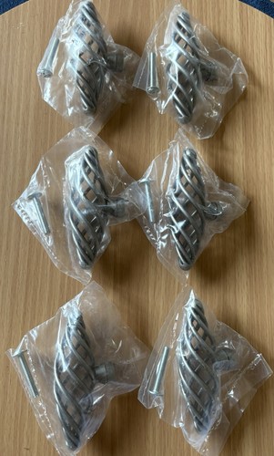 Birdcage twist pewter look - pewter,