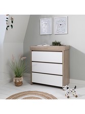 White & Oak Nursery Chest