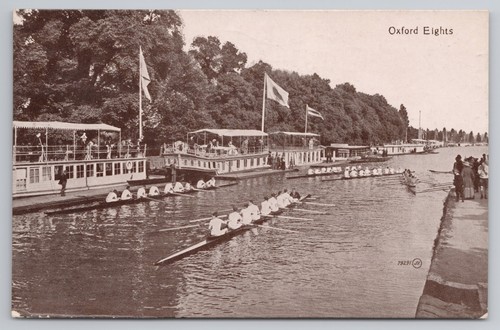Oxford eights rowing race - eights,