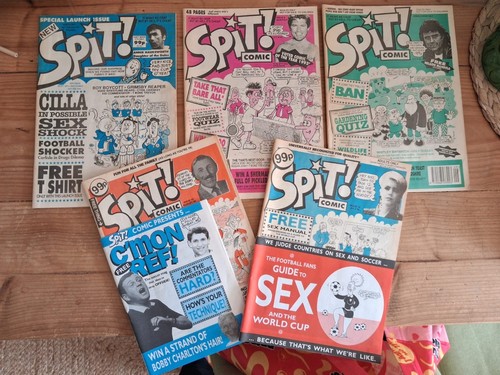 Spit adult humour comic - spit!,