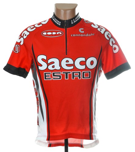 Saeco team cycling velo shirt - saeco,
