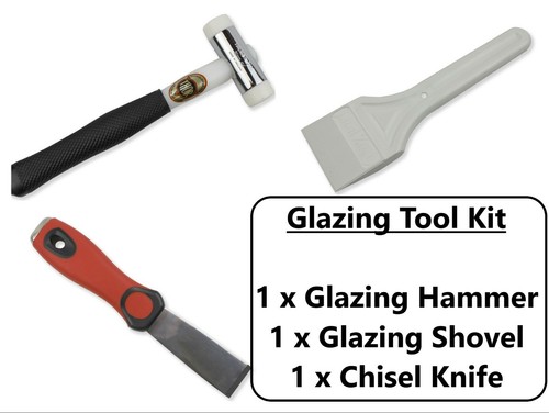 Glazing tools kit - tools, includes