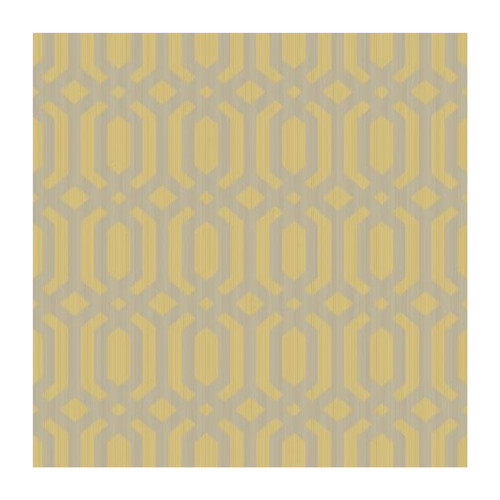 Grandeco kerala ochre - kerala, yellow