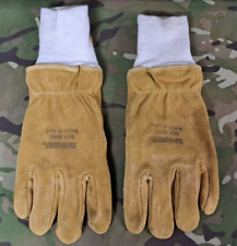 Shelby Firewall Firefighting Firefighter Gloves Gold Brown Size: Large L