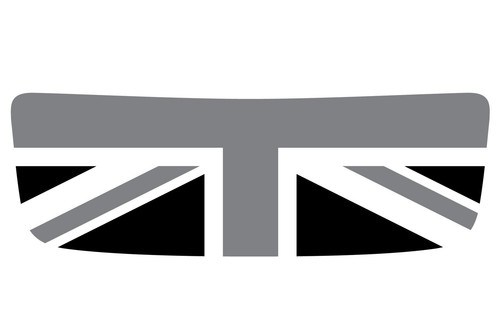 Union jack black grey white - union, black/grey/white
