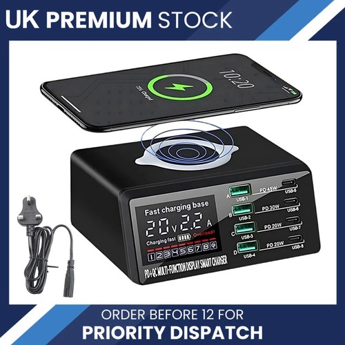 110w multi usb port fast - 8-port,