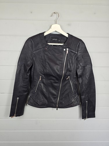 Karen millen black leather - millen,