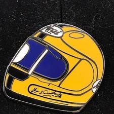 Joey Dunlop Arai helmet Isle of Man IOM TT Motorcycle Races badge (Manx)