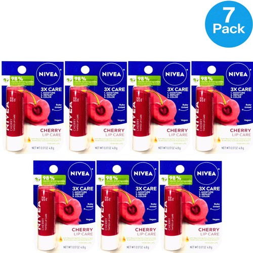 Nivea cherry lip - care, tinted