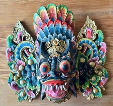 Vintage Balinese Hand Painted