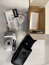 Pentax Espio 60S 35mm Film Point and Shoot Camera Silver Boxed - New old stock