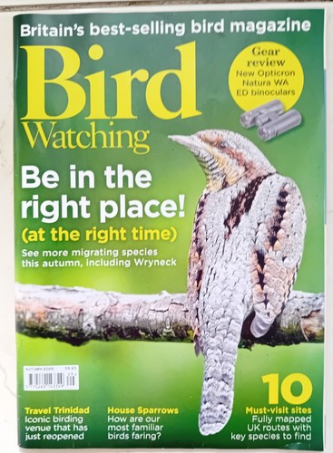 Bird watching magazine autumn - watching,