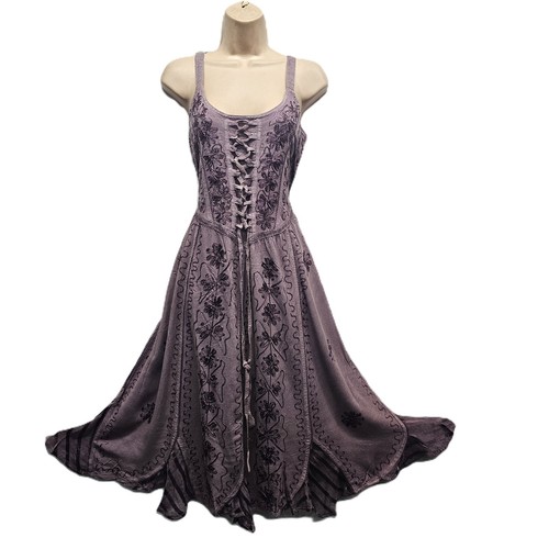 Midi corset dress - , lace