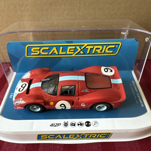 Scalextric slot car ferrari - car,