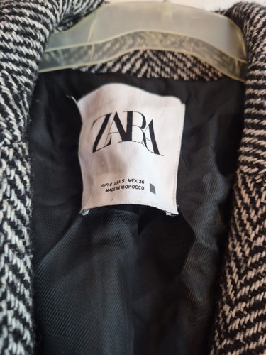 Zara coat gray and - , black