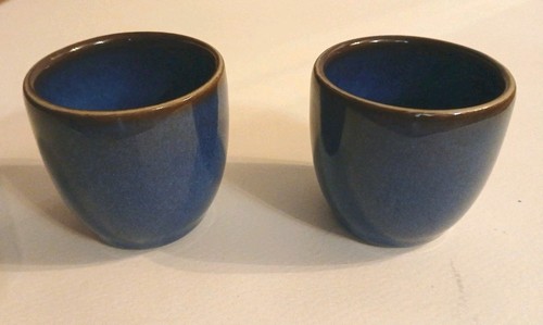 Pair blue briwn - briwn, denby