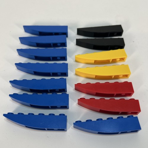 Lego 42023 1x6 - lego, curved