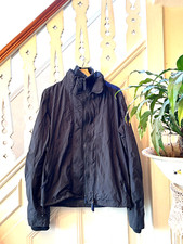 SUPERDRY Mens Jacket Large Coat Zipper Polyester Slim Fit The Windcheater Blue