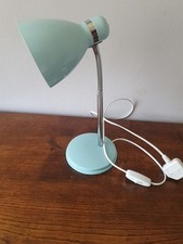 Pale Blue Retro Table Lamp