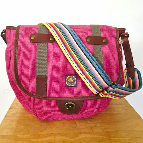 Joules pink tweed herringbone - joules,