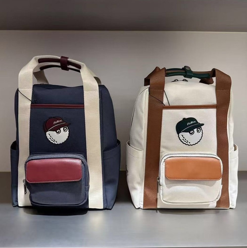 Malbon golf canvas backpack - malbon,