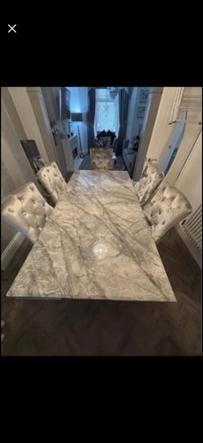 Marble dinning table - table, &