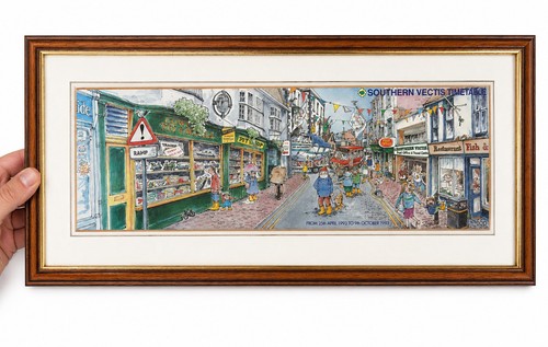 Framed vintage southern vectis - vintage,