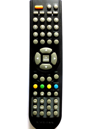 Evotel dvd combi remote - evotel, tv/dvd