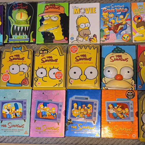 The simpsons seasons dvd - the,