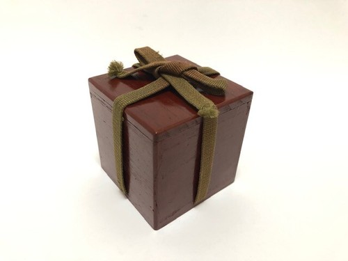 Rare wooden storage old mini - storage,
