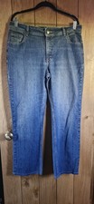 Lee Riders Dark Blue Straight Leg Classic Size 16 Denim