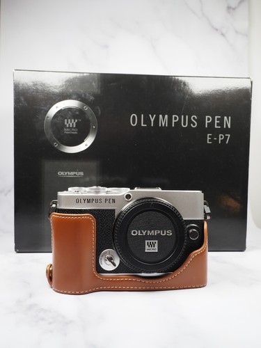 Olympus pen silver - e-p7, 20.3mp