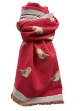 Cashmere blend Xmas robin