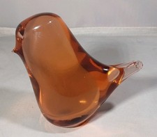 Vintage Wedgewood Amber Glass