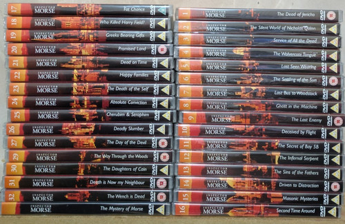 Inspector morse mystery - inspector, 1-32,&
