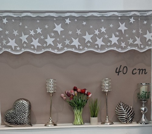 Christmas cafe net curtain - christmas,