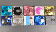 Bundle Lot Mix of 10 MiniDiscs SONY  TDK Victor AXIA Maxell 74 80 Min EA