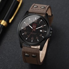 Men’s Military Leather Date