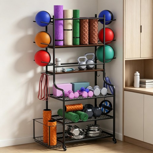 Sports equipment organizer - sports,