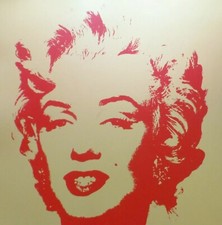 Andy Warhol Golden Marilyn