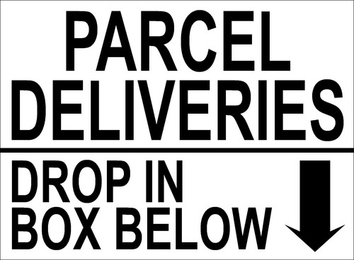 Parcel deliveries drop - deliveries, in