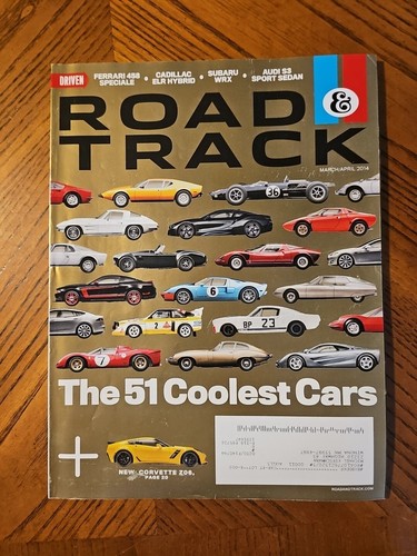 Road track magazine mar - road,