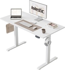 Agilestic Electric Standing Desk 100×60 cm – Height Adjustable Sit Stand Desk 72