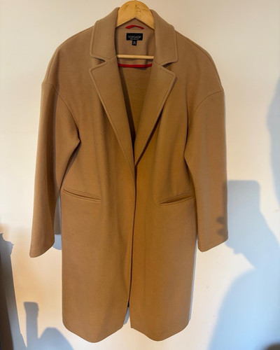 Topshop women beige wool - topshop,