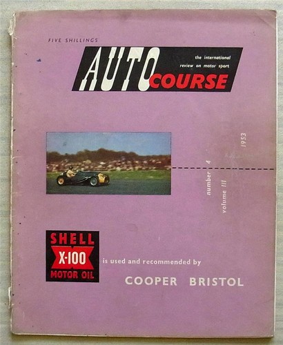 Auto course magazine 1953 - auto,