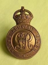 Brass ww1 royal military - brass,