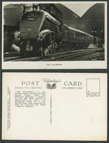 The talisman train leaving - the,